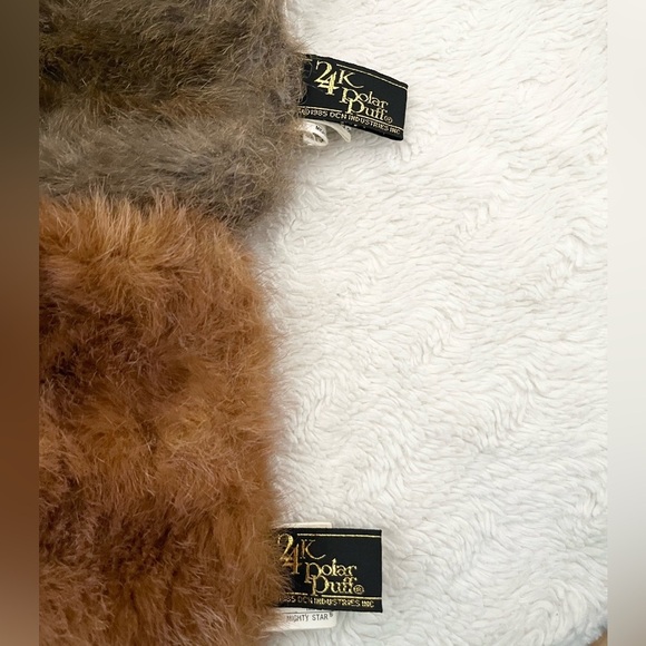 Vintage 1985 24K Polar Puff Bear Puppets Collectibles - Picture 7 of 8